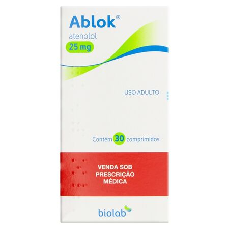imagem do produto Ablok 25mg 30 Comprimidos