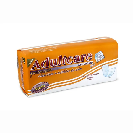 imagem do produto Absorvente Adultcare Premium Laranja 20un