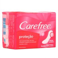 imagem de Absorvente Carefree 15 Unidades Sem Perfume