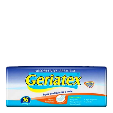 imagem do produto Absorvente Geriatex Premium 16 Unidades