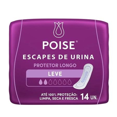 imagem do produto Absorvente Poise Protetor 14 Unidades