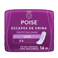 imagem de Absorvente Poise Protetor 14 Unidades