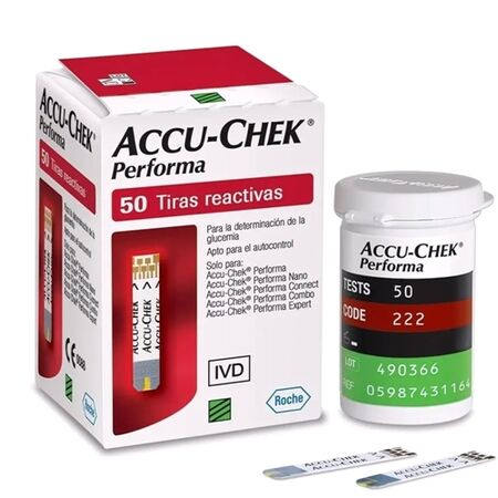 imagem do produto Accu Chek 50 Tiras Performa