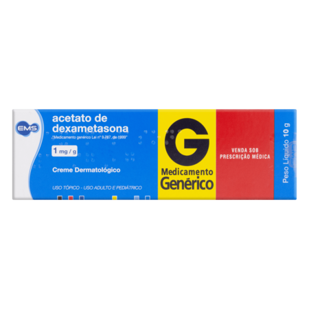 imagem do produto Acetato Dexametasona 1g Creme Dermatologico 10g Ems