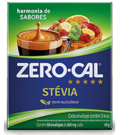 imagem do produto Adocante Zero Cal Stevia 50 Saches