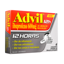 imagem de Advil 12h 600mg 6 Comprimidos