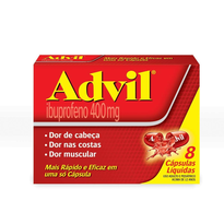 imagem de Advil Extra 400mg 8 Capsulas