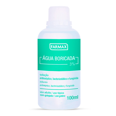 imagem do produto Agua Boricada Farmax 100ml