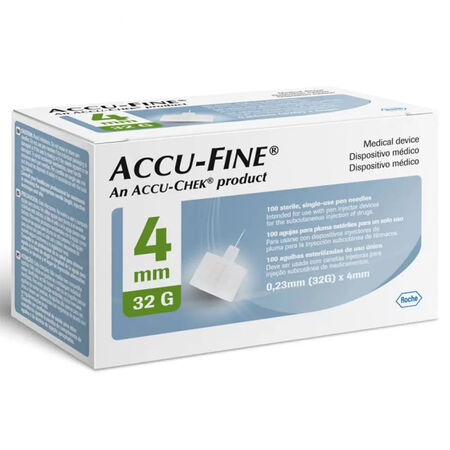 imagem do produto Agulha Accu Fine 32g 4mm Unidade