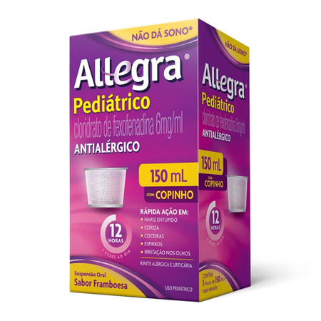 imagem do produto Allegra Solucao Pediatrica 150ml