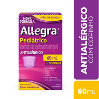 imagem de Allegra Solucao Pediatrica 60ml