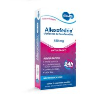 imagem de Allexofedrin 180mg 10 Comprimidos