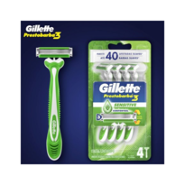 imagem de Aparelho Barbear Gill Presto 3 Leve 4 Pague 3 Sense Care