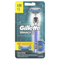 imagem de Aparelho de Barbear Gillette Mach3 Base Acqua Grip Unidade