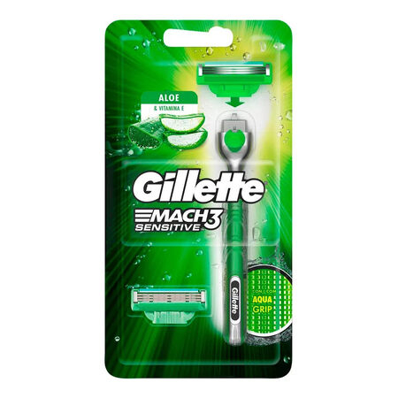 imagem do produto Aparelho de Barbear Gillette Mach3 Sensitive Unidade Acqua G