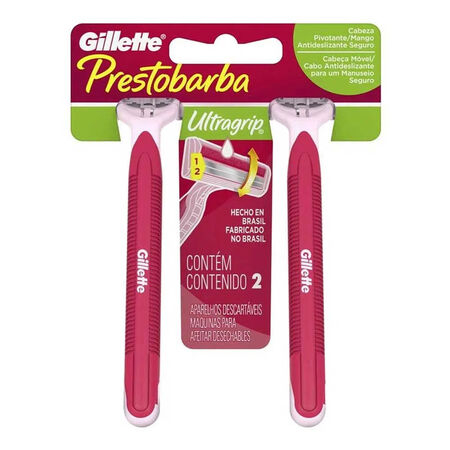 imagem do produto Aparelho de Barbear Gillette Prestobarba 2 Unidades Feminino