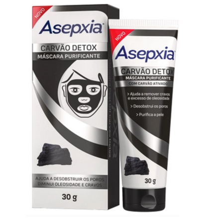 imagem do produto Asepxia Sabonete 120g Esfoliante Carvao Detox