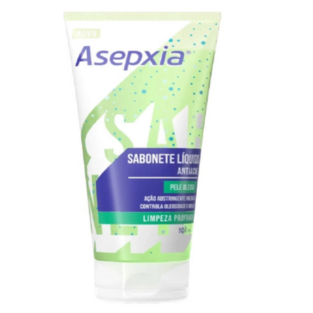imagem do produto Asepxia Sabonete Liquido 100ml Limpeza Profunda