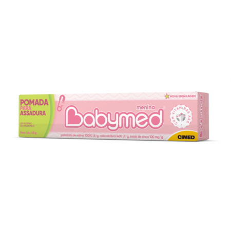 imagem do produto Babymed Pomada 45g Rosa
