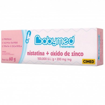 imagem do produto Babymed Tratamento Pom Rosa 60g