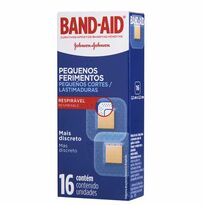 imagem de Band Aid Jonhson´s 16 Unidades Pequenos Ferimentos