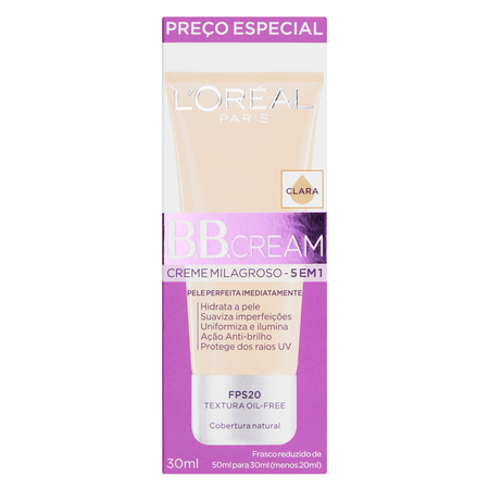 imagem do produto Bb Cream 5 Em 1 30ml Clara