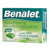imagem de Benalet 12 Pastilhas Menta