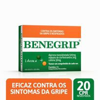 imagem de Benegrip 500mg 20 Comprimidos