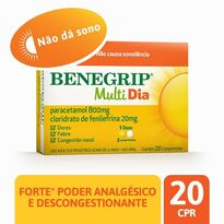 imagem de Benegrip Multi Dia 20 Comprimidos
