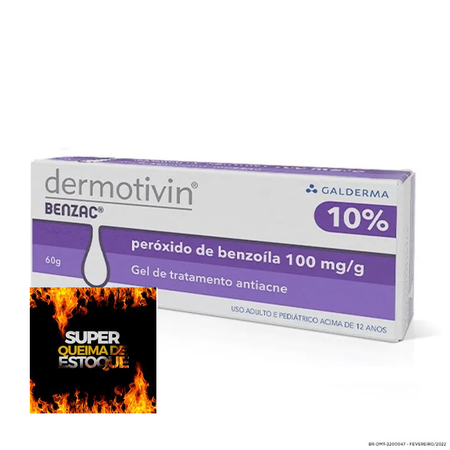 imagem do produto Benzac Ac Gel 10.0% 60g