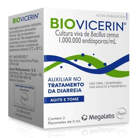 imagem do produto Biovicerin 2 Flaconetes de 5ml