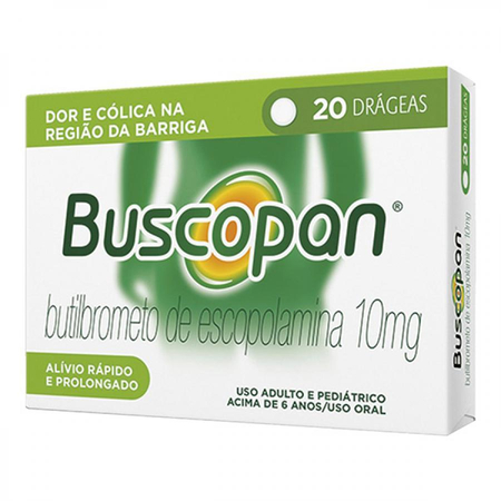 imagem do produto Buscopan 20 Comprimidos
