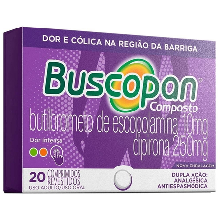 imagem do produto Buscopan Composto 20 Comprimidos