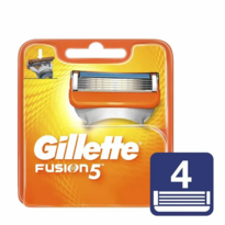 imagem de Carga Gillette Fusion 5 4 Unidades
