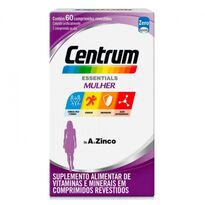 imagem de Centrum Mulher Essentials 60 Comprimidos