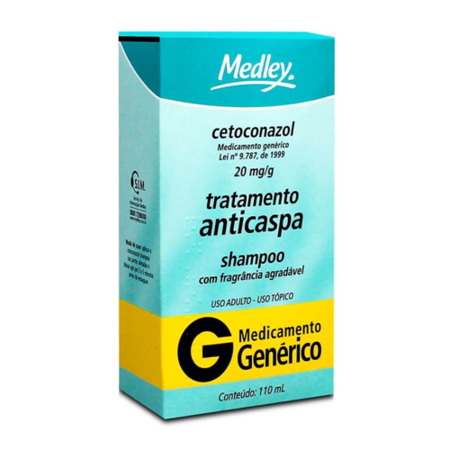 imagem do produto Cetoconazol Shampoo 110ml Medley