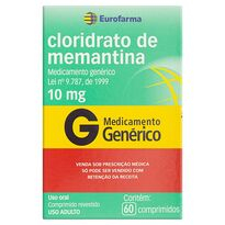imagem de Cloridrato de Memantina 10mg 60 Comprimidos Eurofarma