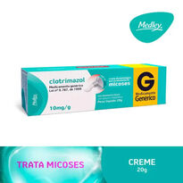 imagem de Clotrimazol Creme Dermatologico 20g Medley