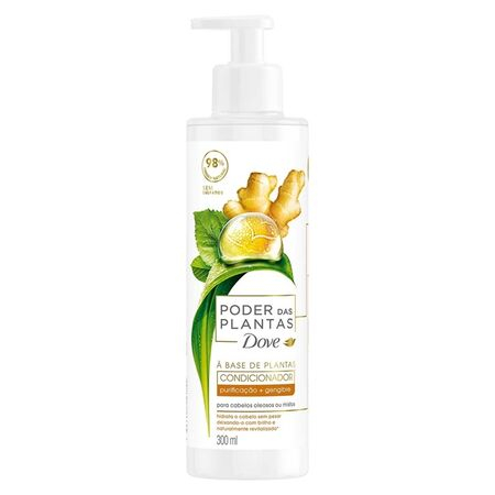 imagem do produto Condicionador Dove 300ml Purific+gengibre