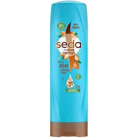 imagem do produto Condicionador Seda 325ml Sos Bomba Argan