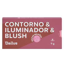 imagem de Contorno Blush Dailus Milhoes 2 9g