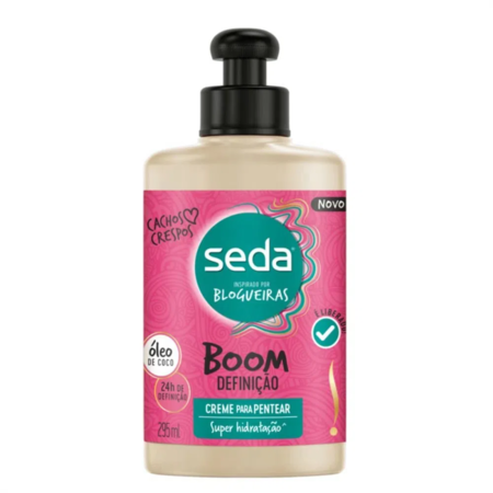 imagem do produto Cr Pent Seda Boom Definicao 295ml