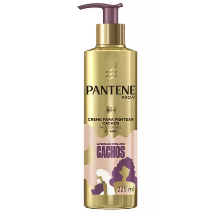 imagem do produto Creme de Pentear Pantene 225ml Unidas Pelos Cachos