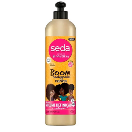 imagem do produto Creme de Pentear Seda Boom 400ml Crespos