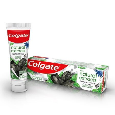 imagem do produto Creme Dental Colgate Naturals 90g Carvao