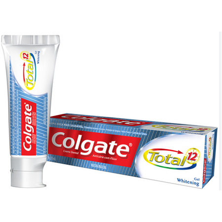 imagem do produto Creme Dental Colgate Total12 90g Whitening