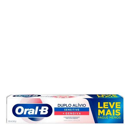 imagem do produto Creme Dental Oral B 140g Duplo Alivio