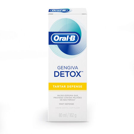 imagem do produto Creme Dental Oral B Detox Tart Defense 102g