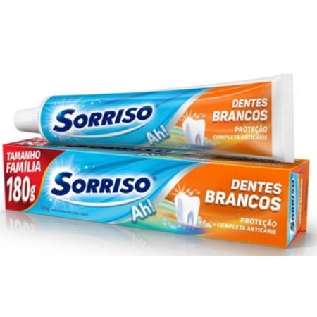 imagem do produto Creme Dental Sorriso 180g Dentes Brancos