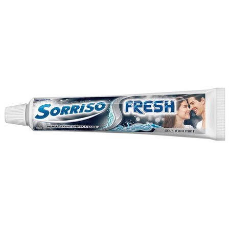 imagem do produto Creme Dental Sorriso Fresh Plus Menta 90g
